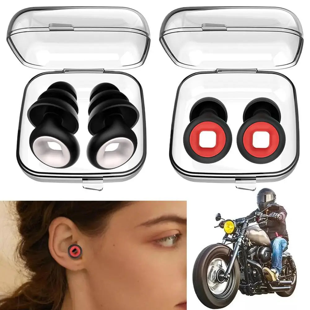 Motorcycle Noise Reduction Earplugs Anti-Noise Mute Earplugs Motorcycle Equipment Sleep Soundproof Earplugs
