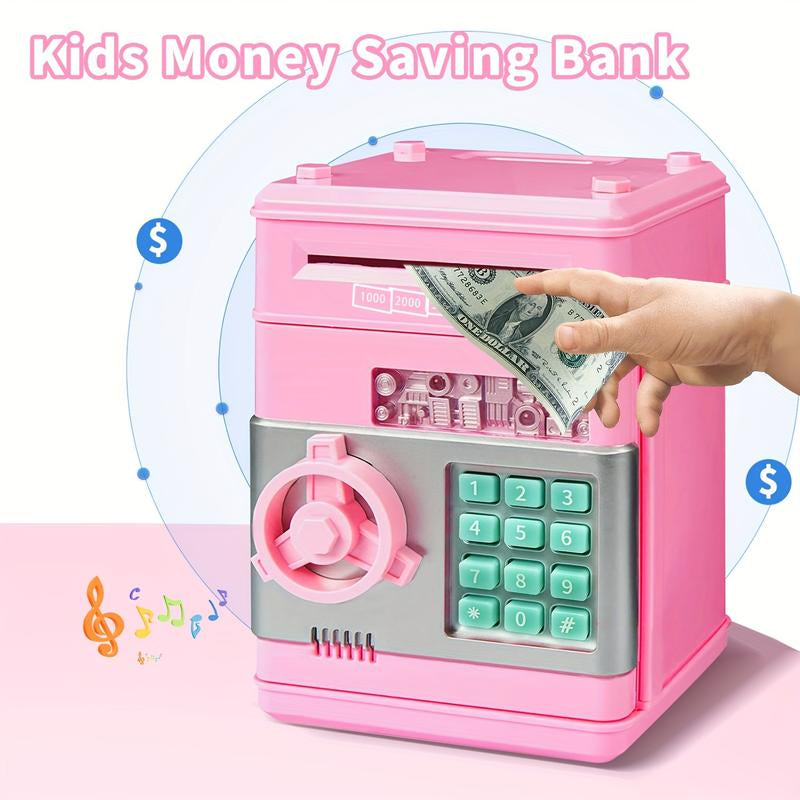 Electronic Piggy Bank - Mini ATM Piggy Bank, ATM Machine Gift, Electronic Code Piggy Bank, Money Safe Box Cash Coin Can Password Code Lock, Best Christmas Gifts, Holiday Gifts